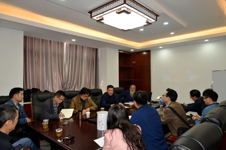 　Mr. Hong Baijian, a Taoist scholar of Taiwan Pays a Visit to HUAT